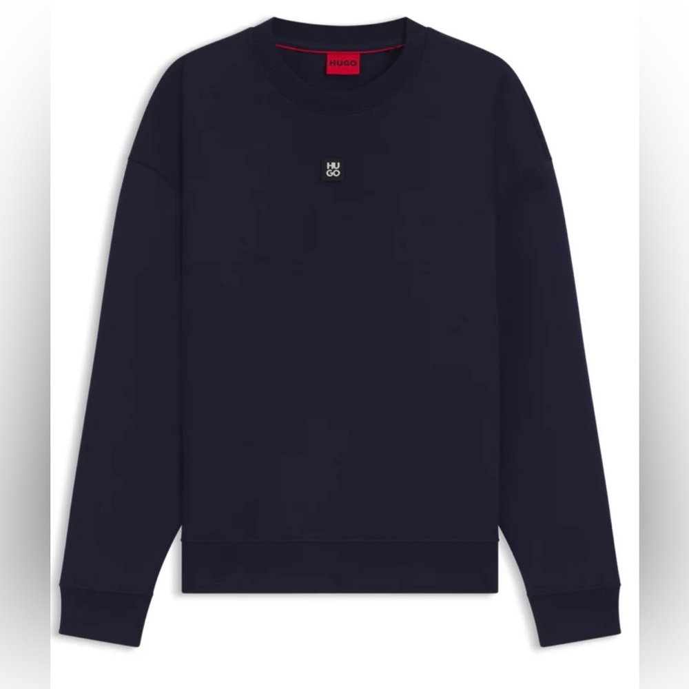 Hugo By Hugo Boss Men’s Rich Blue Sweatshirt Piece NWT